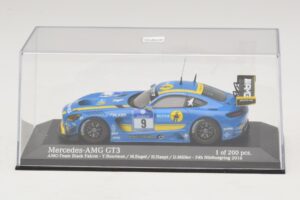 Mercedes AMG GT3 Black Falcon #9 Y. Buurman / M. Engel 24 Hours of Nurburgring 2016 Minichamps 1:43 437163009 Metal - imagem 4 de 5