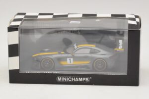Mercedes AMG GT3 Presentation Hockenheimring 2015 Minichamps 1:43 437163001 Metal - imagem 4 de 4