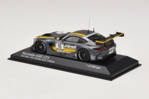 Mercedes AMG GT3 Test Team #16 VLN Winner 3 October 2015 Minichamps 1:43 437163016 Metal - imagem 3 de 4
