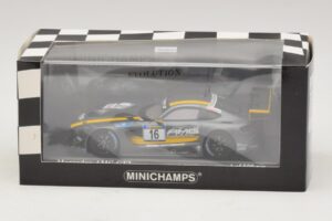 Mercedes AMG GT3 Test Team #16 VLN Winner 3 October 2015 Minichamps 1:43 437163016 Metal - imagem 4 de 4