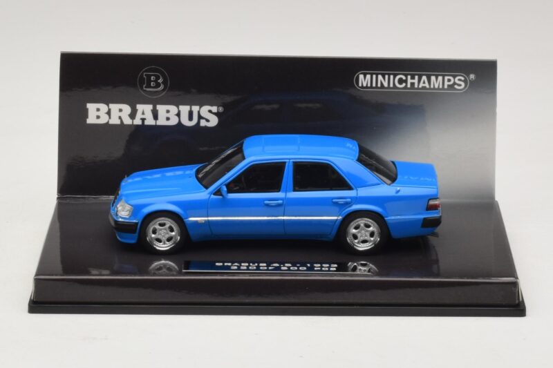 Mercedes Brabus 6.5 500E W124 Azul Minichamps 1:43 437032502 Metal