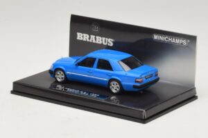 Mercedes Brabus 6.5 500E W124 Azul Minichamps 1:43 437032502 Metal - imagem 3 de 5