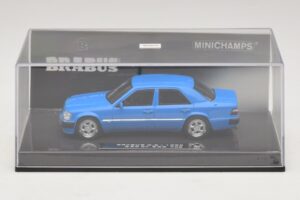 Mercedes Brabus 6.5 500E W124 Azul Minichamps 1:43 437032502 Metal - imagem 4 de 5