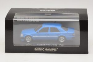 Mercedes Brabus 6.5 500E W124 Azul Minichamps 1:43 437032502 Metal - imagem 5 de 5