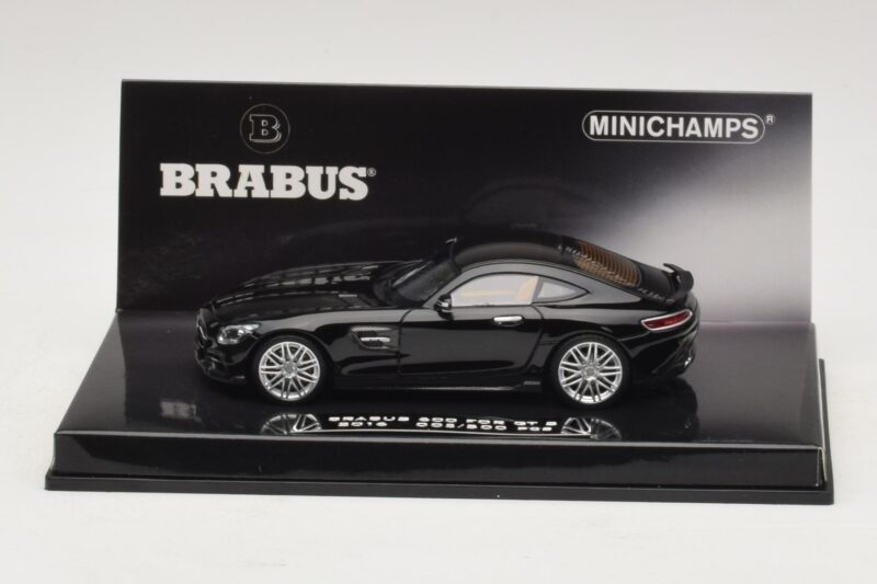 Mercedes Brabus 600 GT S C190 Preto Minichamps 1:43 437032520 Metal