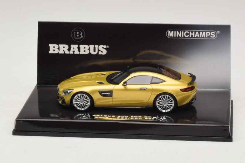 Mercedes Brabus 600 GT S C190 Dourado Minichamps 1:43 Mercedes Brabus 600 GT S C190 Dourado Minichamps 1:43 437032522 Metal