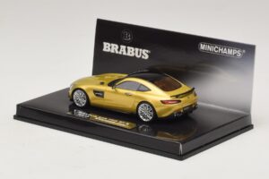Mercedes Brabus 600 GT S C190 Dourado Minichamps 1:43 437032522 Metal - imagem 3 de 5