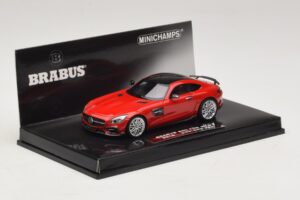 Mercedes Brabus 600 GT S C190 Vermelho Minichamps 1:43 437032521 Metal - imagem 2 de 5