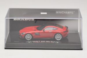 Mercedes Brabus 600 GT S C190 Vermelho Minichamps 1:43 437032521 Metal - imagem 4 de 5