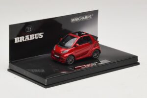 Mercedes Brabus Ultimate 120 Cabriolet Vermelho Minichamps 1:43 437032730 Metal - imagem 2 de 5