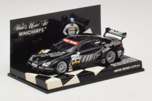 Mercedes CLK DTM #2 J. Alesi First DTM Podium Finish Hockenheim 2002 Minichamps 1:43 400023292 Metal - imagem 2 de 4