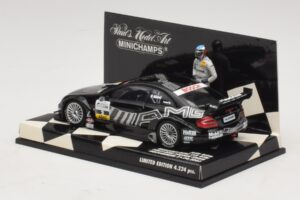Mercedes CLK DTM #2 J. Alesi First DTM Podium Finish Hockenheim 2002 Minichamps 1:43 400023292 Metal - imagem 3 de 4