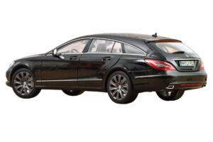 Mercedes CLS Shooting Brake X218 Obsidian Black Metallic Norev 1:18 183944 Metal - imagem 3 de 3