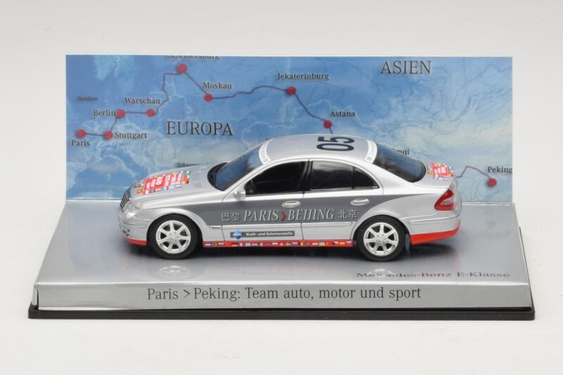Mercedes E-Class #5 Team Auto Motor und Sport Rally Paris-Peking 2007 Minichamps 1:43 B66962261 Metal