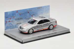 Mercedes E-Class #7 Team Auto Bild Rally Paris-Peking 2007 Minichamps 1:43 B66962263 Metal - imagem 2 de 5