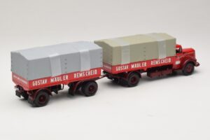 Mercedes L315 Pritschenzug Gustav Mauler Minichamps 1:43 499034720 Metal - imagem 2 de 6