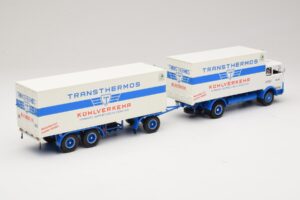 Mercedes LP1624 Kühlzug Transthermos Minichamps 1:43 499034840 Metal - imagem 2 de 6