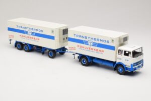 Mercedes LP1624 Kühlzug Transthermos Minichamps 1:43 499034840 Metal - imagem 4 de 6