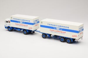 Mercedes LP1624 Kühlzug Transthermos Minichamps 1:43 499034840 Metal - imagem 5 de 6