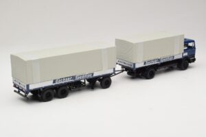 Mercedes LP1624 Pritschenzug Dachser Minichamps 1:43 499034821 Metal - imagem 2 de 6