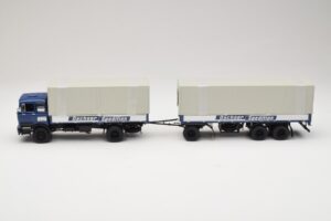 Mercedes LP1624 Pritschenzug Dachser Minichamps 1:43 499034821 Metal - imagem 3 de 6