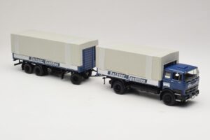 Mercedes LP1624 Pritschenzug Dachser Minichamps 1:43 499034821 Metal - imagem 4 de 6