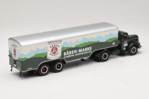 Mercedes LS315 Koffersattelzug Bärenmarke Minichamps 1:43 499034780 Metal - imagem 2 de 6