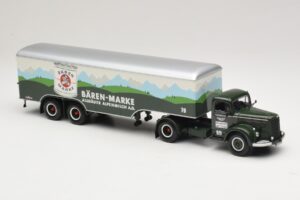 Mercedes LS315 Koffersattelzug Bärenmarke Minichamps 1:43 499034780 Metal - imagem 4 de 6