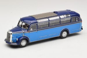 Mercedes O 3500 Autocarro Azul Claro Azul Escuro Minichamps 1:43 439360011 Metal