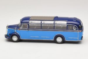Mercedes O 3500 Autocarro Azul Claro Azul Escuro Minichamps 1:43 439360011 Metal - imagem 3 de 6