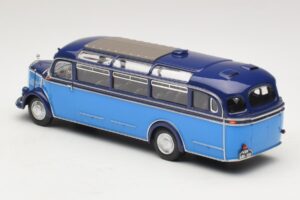 Mercedes O 3500 Autocarro Azul Claro Azul Escuro Minichamps 1:43 439360011 Metal - imagem 5 de 6