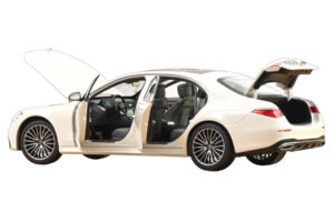 Mercedes S-Class W223 AMG Line Branco Norev 1:18 183807 Metal - imagem 2 de 3