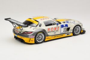 Mercedes SLS AMG GT3 #22 Graf / Jager Rowe Racing 24 Hours of Nurburgring 2013 Minichamps 1:18 151133122 Metal - imagem 2 de 6