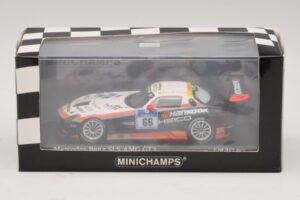 Mercedes SLS AMG GT3 #66 Hankook C. Frankenhout / Simonsen 24 Hours of Nurburgring 2012 Minichamps 1:43 437123266 Metal - imagem 4 de 4