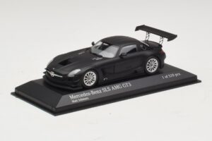 Mercedes SLS AMG GT3 Preto Mate Minichamps 1:43 410113200 Metal - imagem 2 de 4