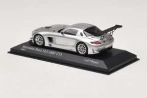 Mercedes SLS AMG GT3 Prateado Minichamps 1:43 410113202 Metal - imagem 3 de 4