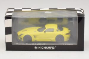Mercedes SLS AMG GT3 Amarelo Minichamps 1:43 410113201 Metal - imagem 4 de 4