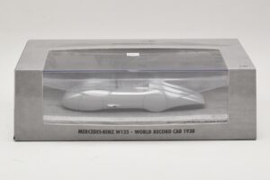 Mercedes W125 R. Caracciola World Record Car 1938 Minichamps 1:43 400383800 Metal - imagem 5 de 5