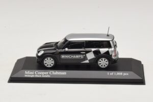Mini Cooper Clubman R55 Preto Metálico Minichamps 1:43 431138672 Metal
