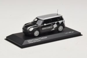 Mini Cooper Clubman R55 Preto Metálico Minichamps 1:43 431138672 Metal - imagem 2 de 4