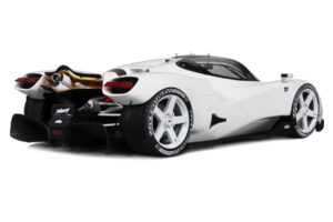 Nilu27 Nilu Super White GT Spirit 1:18 GT578 Resina - imagem 2 de 5