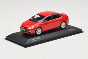 Opel Astra J Vermelho Minichamps 1:43 410042001 Metal - imagem 2 de 4
