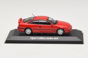 Opel Calibra Turbo 4x4 Vermelho Maxichamps 1:43 940045721 Metal