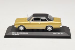 Opel Commodore A Dourado Metalizado Minichamps 1:43 430046165 Metal