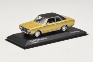 Opel Commodore A Dourado Metalizado Minichamps 1:43 430046165 Metal - imagem 2 de 4