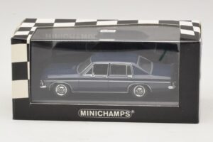 Opel Diplomat A Azul Escuro Minichamps 1:43 DIPLOMAT001 Metal - imagem 4 de 4