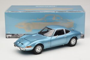 Opel GT Blue Metallic Minichamps 1:18 180049030 Metal - imagem 8 de 8