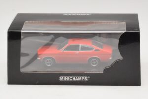 Opel Kadett C Coupé Apresentação IAA Frankfurt Vermelho Minichamps 1:43 436045620 Metal - imagem 4 de 4