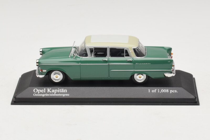 Opel Kapitan A Verde Minichamps 1:43 400048001 Metal
