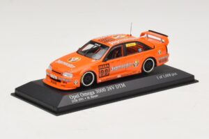 Opel Omega 3000 24V #99 Jägermeister M. Reuter DTM 1991 Minichamps 1:43 400914499 Metal - imagem 2 de 4